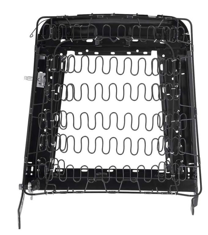 OER 1968 Ford Mustang/Mercury Cougar, Bucket Seat Back Frame Assembly, With Spring, LH 61310F