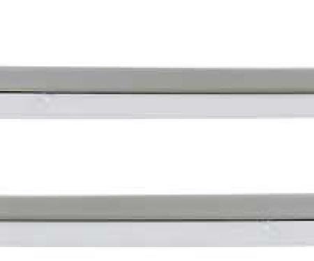 1964-66 Ford Mustang, Vinyl Top Back Belt Side Molding, Chrome