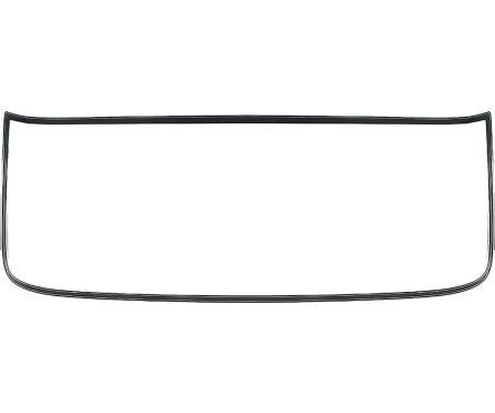 OER 1964-68 Ford Mustang, Front Windshield Glass, Flush Mount, No Molding Needed, Clear FM654C