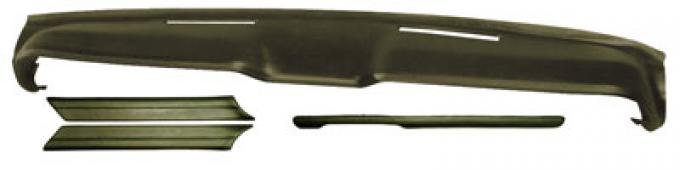 OER 1967-68 Mustang Dash Pad Set - Ivy Gold *DPK4