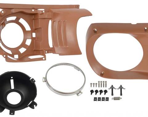 OER 1965-66 Mustang Headlamp Assembly Set LH 13008BR