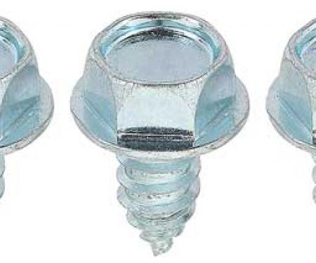 OER 1970-73 Ford Mustang, Hex Head Screw Set, For Fuel Filler Neck, 5 Piece Set HK260-CM