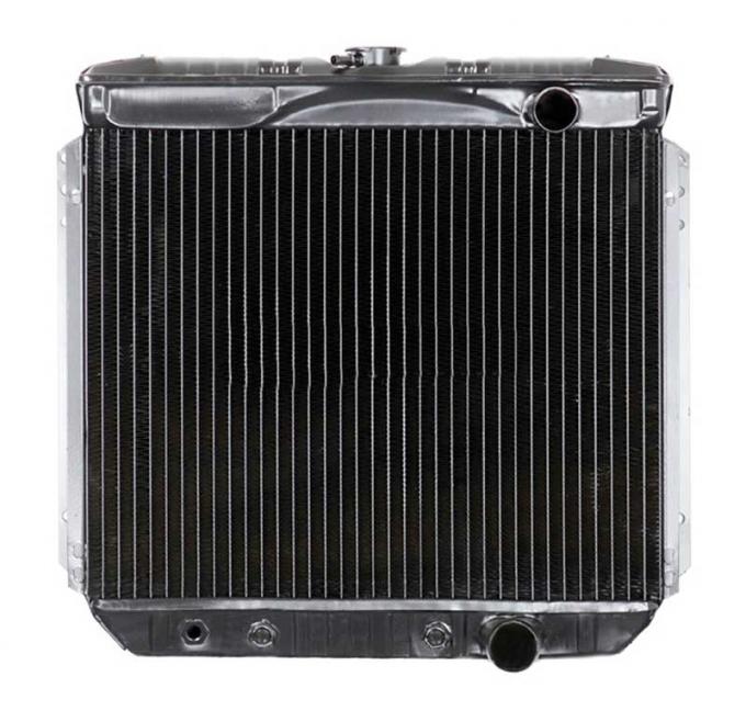 OER 1967-69 Mustang V8/260-351 With Auto Trans 3 Row Copper/Brass Radiator CRD5116A