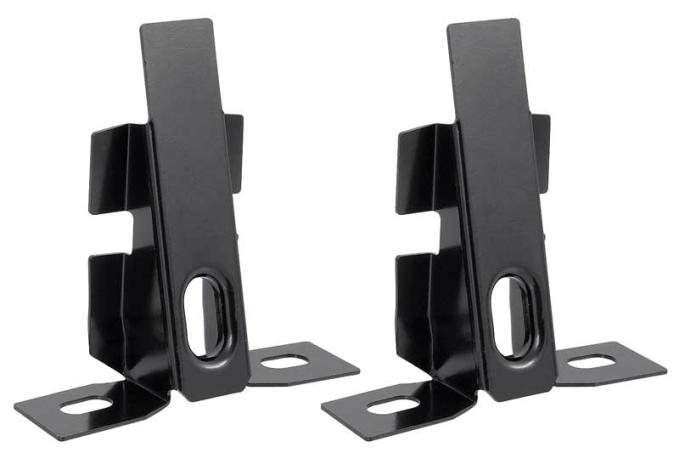 OER 1967-68 Ford Mustang/Mercury Cougar, Inner Trunk Bumper Bracket Set 17B862CP