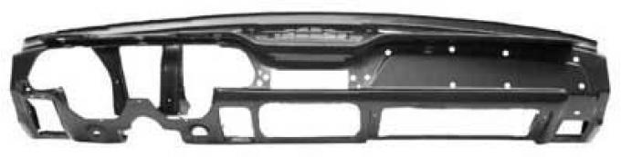OER 1967-68 Mustang Coupe/Convertible Steel Dash Panel Assembly - Without Knee Pad Holes 04320B