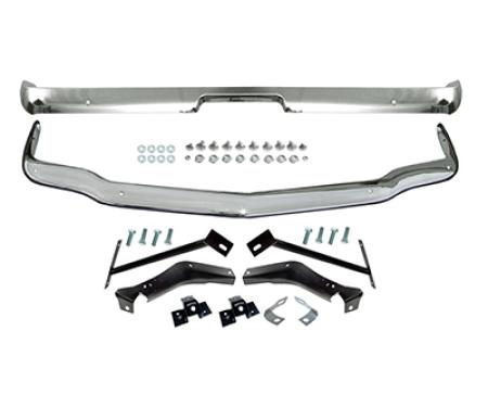 OER 1964-66 Mustang Front and Rear Bumper Kit With Brackets and Hardware *BBK1