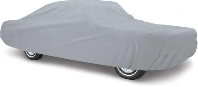 OER 1987-93 Mustang Notchback or Convertible Soft Shield Gray Car Cover - For Indoor Use MT8909FGR