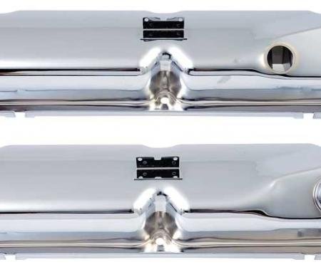 OER 1965-70 Mustang, Chrome Valve Covers, with 289, 302, 351W 6582B