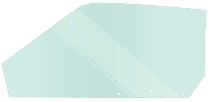 OER 1971-73 Mustang Fastback, Door Glass, Tinted, Power, Manual, Passenger Side 21410QRT