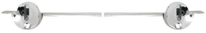 Redline Restomotive® Mustang 67 Gt Fog Lamp Bar - 1 Pair LG-10-418