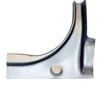 OER 1967-69 Mustang Fastback Lower Trunk Drip Rail Corner - RH 45117B