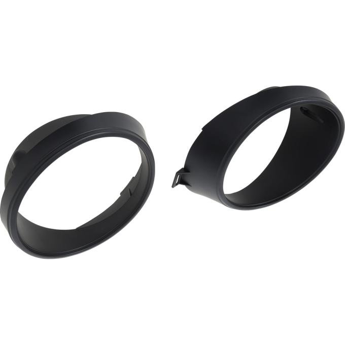 OER 1969 Mustang, Headlight Door Bezels, Inner, LH and RH Sides, Reproduction 13064ER