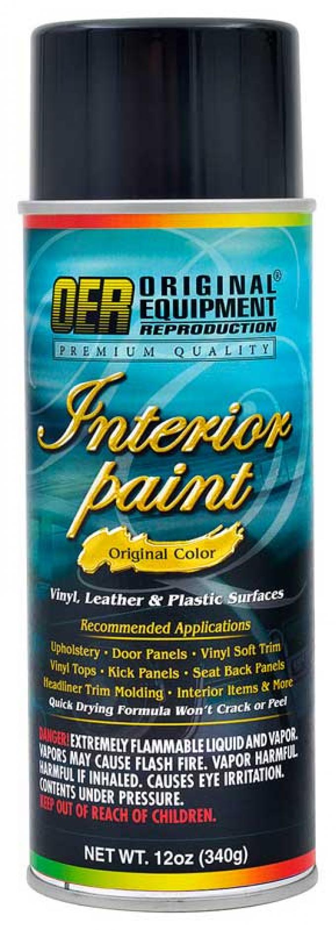 OER 1967-68 Mustang Dark Blue Metallic Color Coat Spray 12 Oz. Aerosol Can PP914