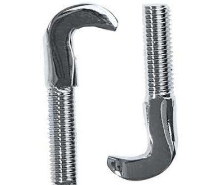 OER 1967-73 Mustang/Cougar Convertible Top Clamp Hooks, Pair 506A48B