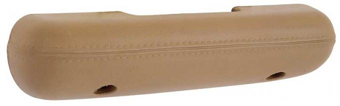 OER 1967 Ford Mustang, Standard Armrest Pad, Saddle 24140724