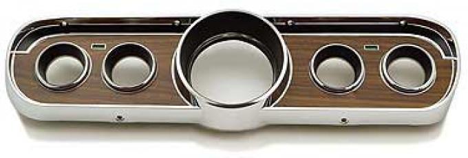 OER 1965-66 Mustang Gauge Dash Bezel with Deluxe Woodgrain (Full Instrumentation) 10838BR
