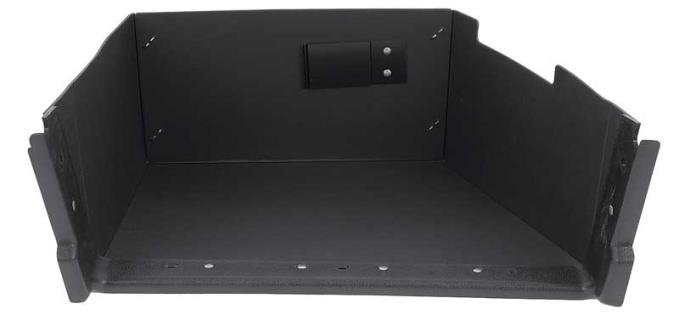 OER 1971-73 Mustang, Cougar, Inner Glove Box Liner, with Plastic Trim & Card Clip, w/o Air Conditioning 06010M