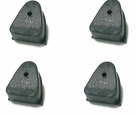 1964-66 Mustang, Bumper Guard Cushion Set, Front Or Rear