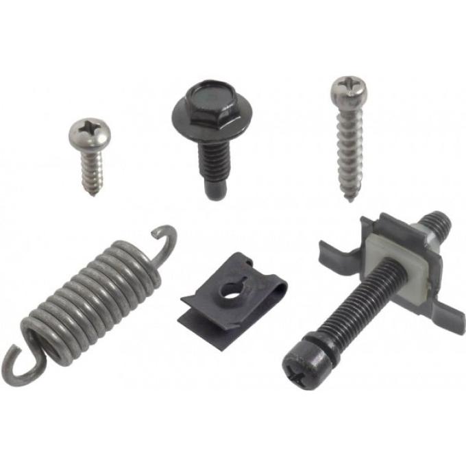 1964-66 Mustang, Headlamp Mounting Hardware Set