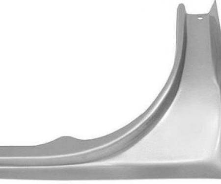 OER 1965-66 Mustang Trunk Floor Corner, Lower, Coupe, Convertible, Passenger Side M142R