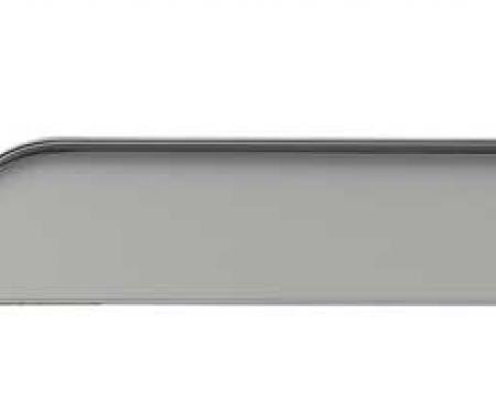 OER 1967 Mustang, Brushed Aluminum Dash Trim Set, with Aluminum Inserts, w/o AC, 3 Piece Set 04410F