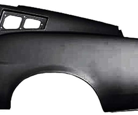 OER 1968 Mustang Fastback, Full Quarter Panel, One-Piece, Early Design, Drivers Side, EDP Coated 27840MA