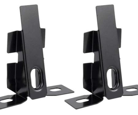 OER 1967-68 Ford Mustang/Mercury Cougar, Inner Trunk Bumper Bracket Set 17B862CP