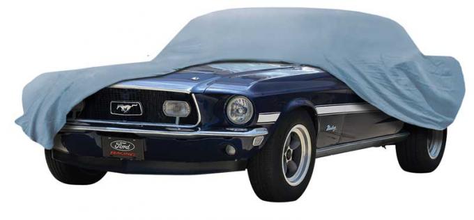 OER 1964-68 Mustang Coupe or Convertible Diamond Blue™ Car Cover MT8900A