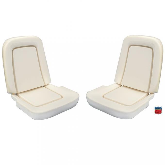 OER 1965-66 Mustang Standard Interior Front Bucket Seat Foam Set - Pair *102PR