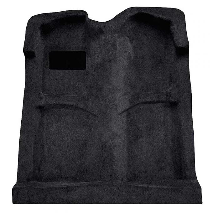 OER 1994-04 Mustang Coupe/Convertible Passenger Area Cut Pile Carpet with Mass Backing - Ebony A4027B13