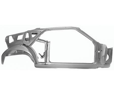 OER 1969 Ford Mustang Fastback, Quarter Panel and Door Frame Structure Assembly, RH, Passenger Side 28300G