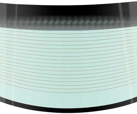 OER 1994-2000 Mustang, Rear Window Glass, Coupe, with Defroster Lines DB8434