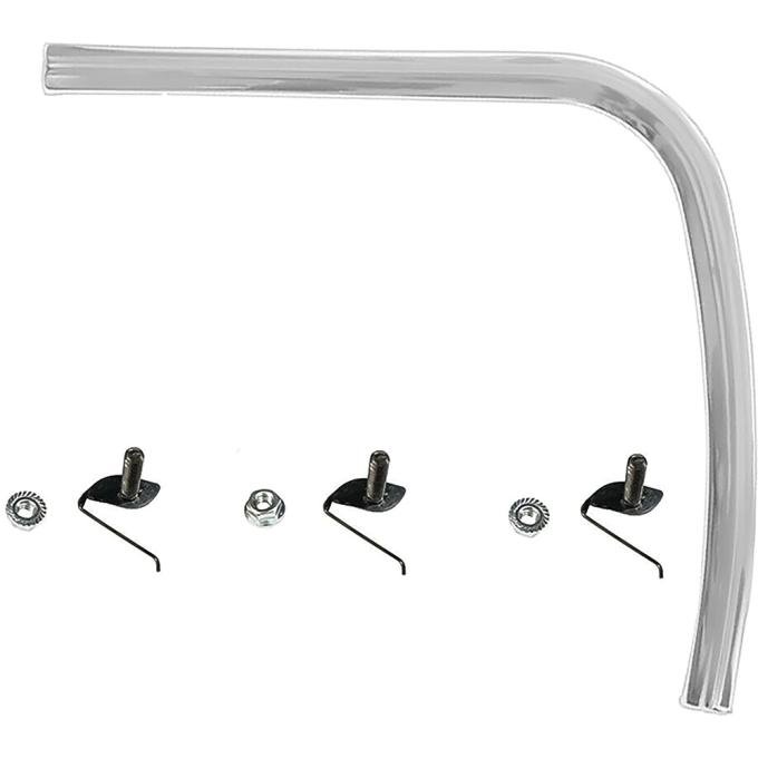 1969-70 Mustang, Quarter Extension Molding, with Hardware, RH, Passenger Side