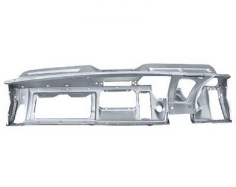 OER 1967-68 Mustang Fastback Steel Dash Panel Assembly - With Knee Pad Holes 04320A