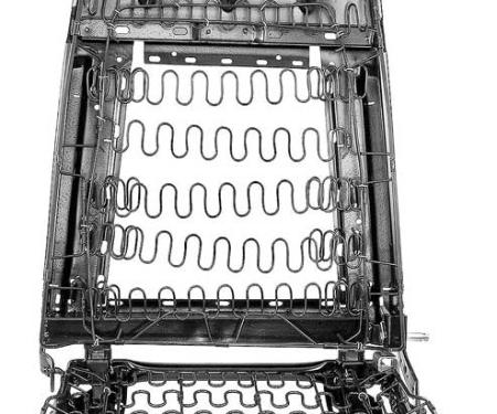 OER 1969-70 Mustang, 1970 Cougar, Bucket Seat Frame Assembly, Highback Style, Drivers Side 61312D