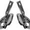 1964-66 Mustang, Trunk Lid Hinge Set, Coupe, Convertible, Pair