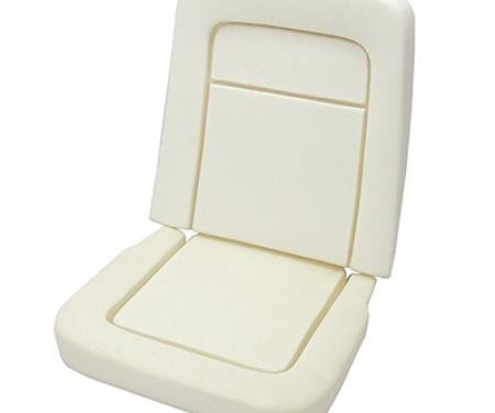 OER 1968-69 Mustang Standard/Deluxe Seat Foam Set (6-Pieces Total) - 2 Bucket Seats (LH and RH) *105PR