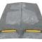 OER 1969-70 Mustang GT / Mach I , Hood Scoop, Bolt-On, with Amber Lenses 16025A