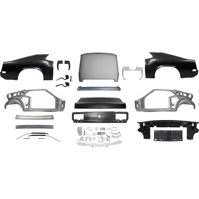 1970 Ford Mustang, Coupe to Fastback Sheet Metal Conversion Kit