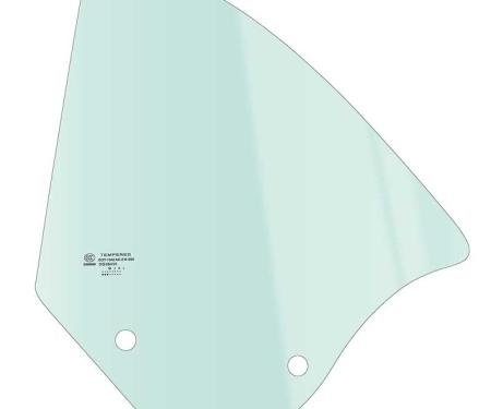 OER 1994-2000 Ford Mustang, Convertible, Rear Quarter Window Glass, LH Driver Side, to MFG Date 9/20/1999 DQ8433