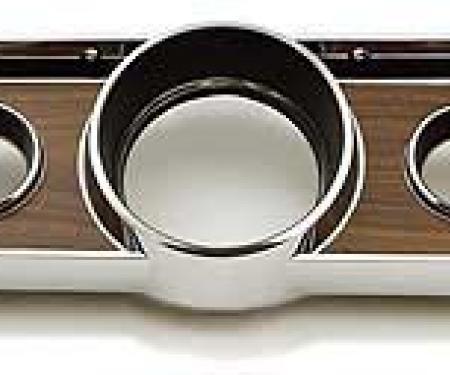 OER 1965-66 Mustang Gauge Dash Bezel with Deluxe Woodgrain (Full Instrumentation) 10838BR