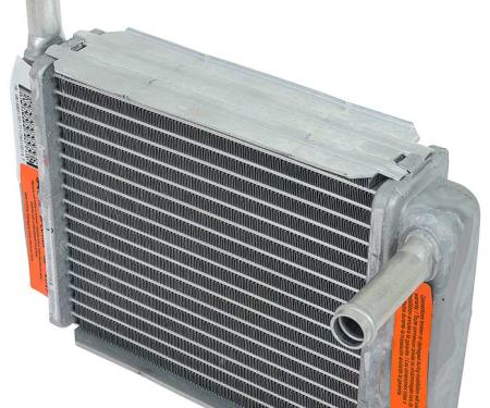 1969-70 Mustang, Cougar, 1970-77 Comet, Maverick, Aluminum Heater Core Assembly, without A/C, Measures, 7 3/4" x 6" x 3"