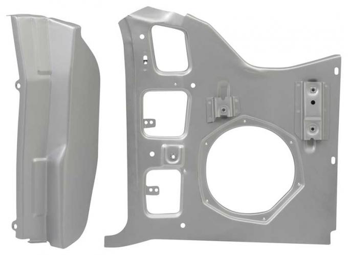 OER 1969-70 Mustang/Cougar Inner Cowl Side Panel, LH M235L