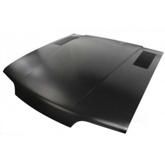 OER 1987-93 Mustang Standard Steel Hood With Louvers FM110037