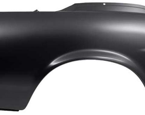 1968 Ford Mustang Coupe Right Hand Full Quarter Panel without Side Marker Indent (Late 68)