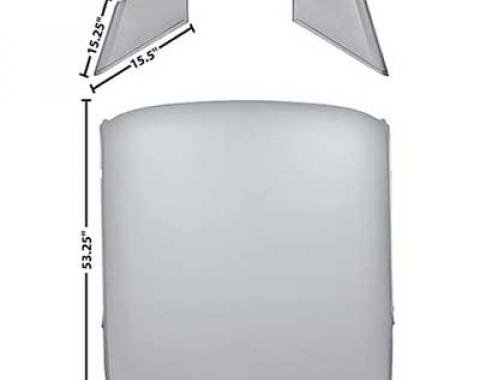 OER 1965-66 Mustang Coupe Roof Panel 50202D