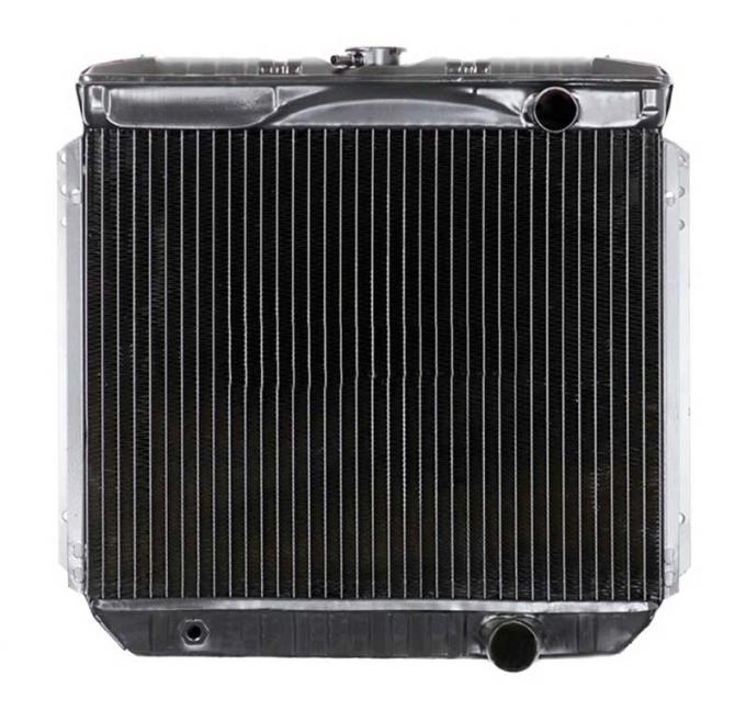 OER 1967-69 Mustang V8/260-351 With Manual Trans 3 Row Copper/Brass Radiator CRD5116S