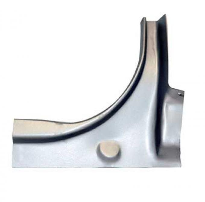 OER 1967-69 Mustang Fastback Lower Trunk Drip Rail Corner - RH 45117B