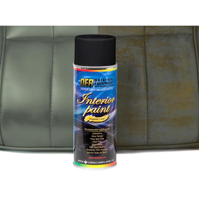 OER 1965-69 Ford, Interior Paint, 15854 Dk Ivy Gold Non-Metallic, 16 Oz. Aerosol (Net Wt. 12 Oz.) PP926