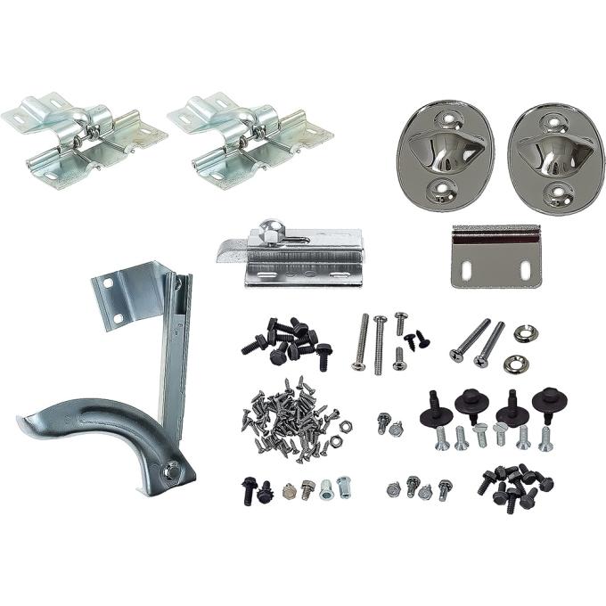 1966 Mustang Fastback Trap Door Hardware Component Kit